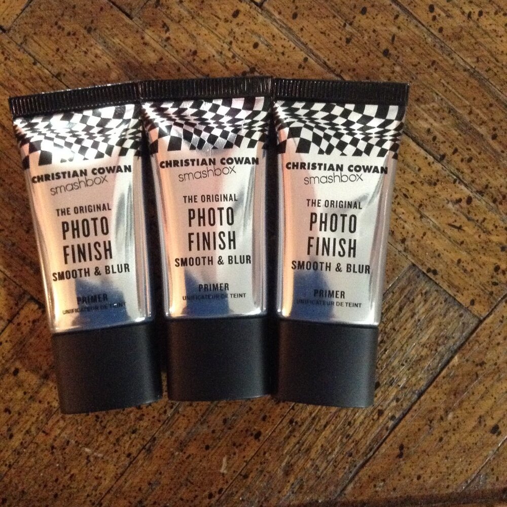 Lot of 3 Smashbox Original Photo Finish Smooth & Blur Primers